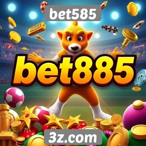 Diversidade de jogos disponíveis no bet585